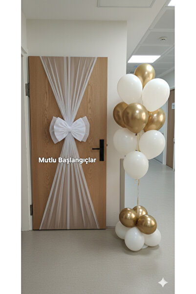 Mutlu Başlangıçlar Hastane Odası Süsleme Seti,Bebek Odası Kapı Süsleme Seti S...