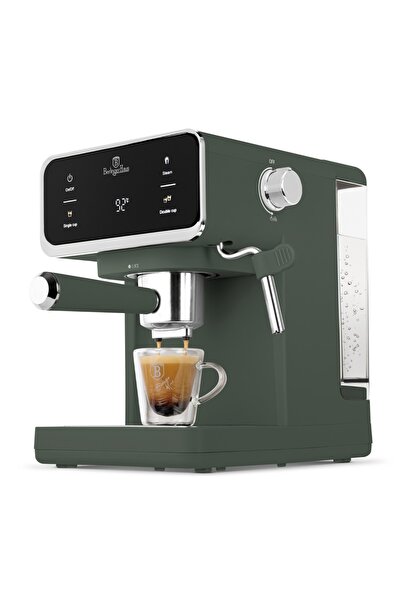 Berlinger Haus BH/9850 Matte Green 3-in-1 Digital Espresso Machine