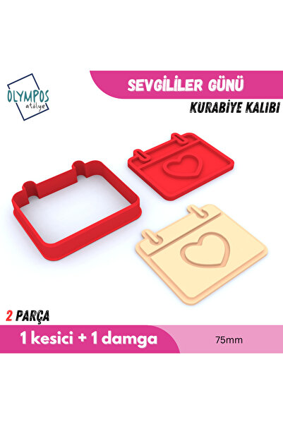 Olympos Atölye Valentine's Day - Valentine's Day |   Cookies - Sugar Dough - ...