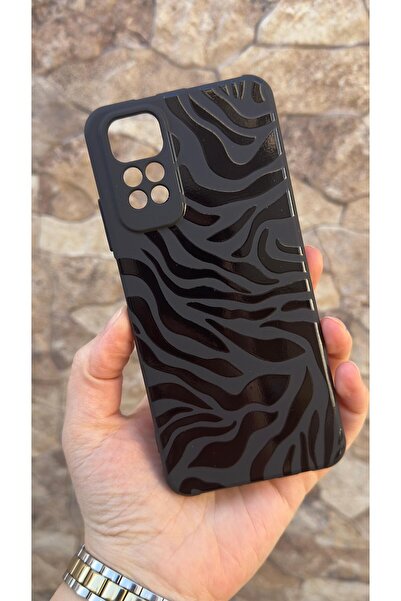 Vip Case Redmi Note 11/11S Compatible Zebra Patterned Silicone Shock-Absorbin...