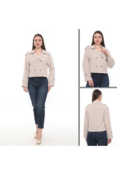 Wazze TAŞ CROP TRENÇKOT