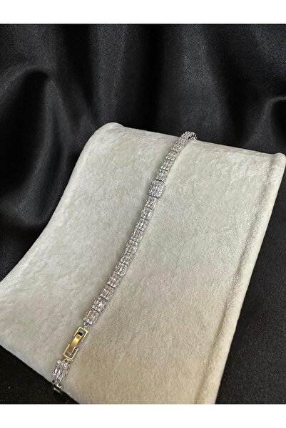 Bohemiart Jewelry Xuping Zirkon Taşlı Kare Model Su Yolu Bileklik