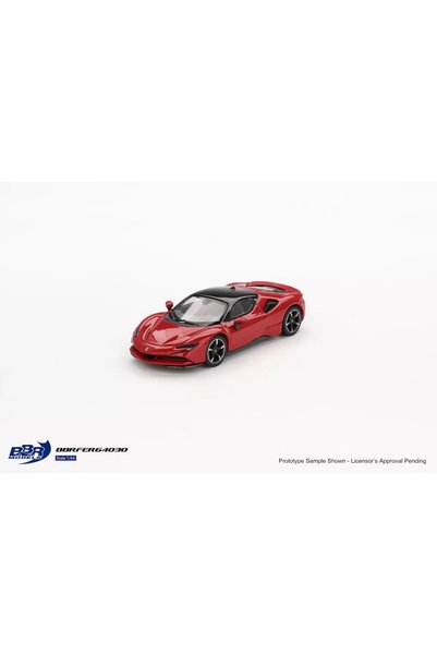 gnsstore MİNİ GT 1/64 BBR1 /64 FERRARİ SF90 ROSSO CORSA