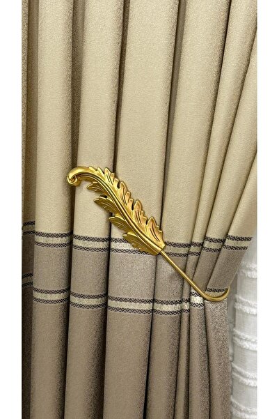 Fon Dünyası Suport decorativ pentru perdea cu fundal de frunze |   Fără găuri...