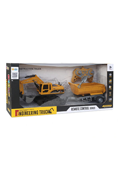gnsstore 1/22 UZAKTAN KUMANDALI ŞARJLI KEPÇE İŞ MAKİNESİ