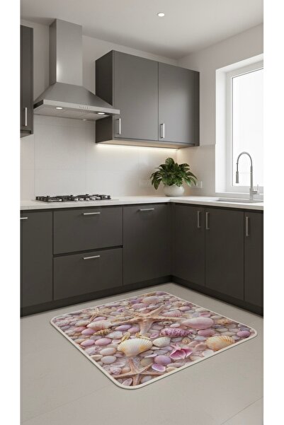 VELLORA HOME سجادة داخلية مزخرفة قابلة للغسل ومضادة للانزلاق