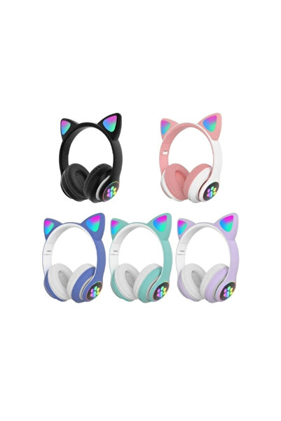 TTT Kedi Figürlü Bluetooth Kulaklık