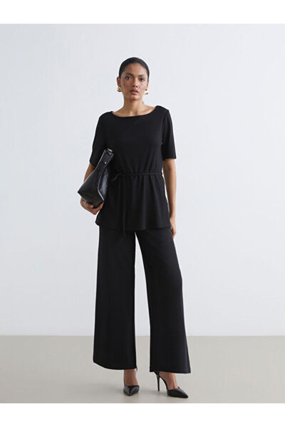 LC Waikiki Sparkling Choices from Shining Store Women's Wide Leg Pants with W...