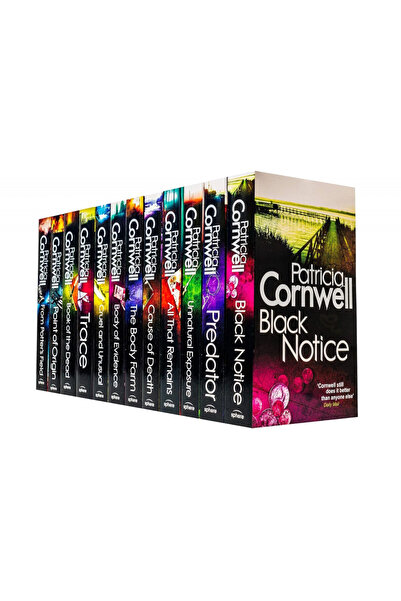 Sphere Books Kay Scarpetta Series 12 Books Collection Set