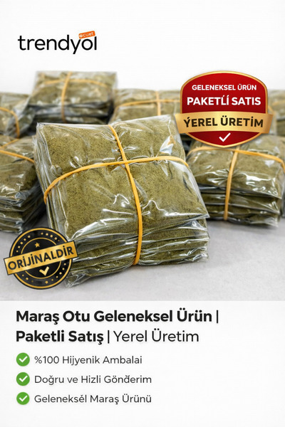 İkonia Maraş Otu Geleneksel Ürün | Paketli Satış | Yerel Üretim