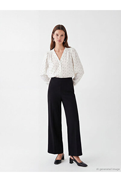 LC Waikiki RMZ GİYİM FARKIYA Soft Touch Modal Mixed Γυναικείο Παντελόνι Φόρμας