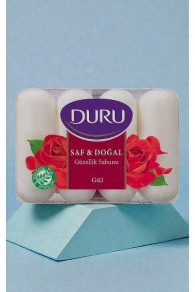 Duru صابون الورد النقي والطبيعي 4x70 جرام
