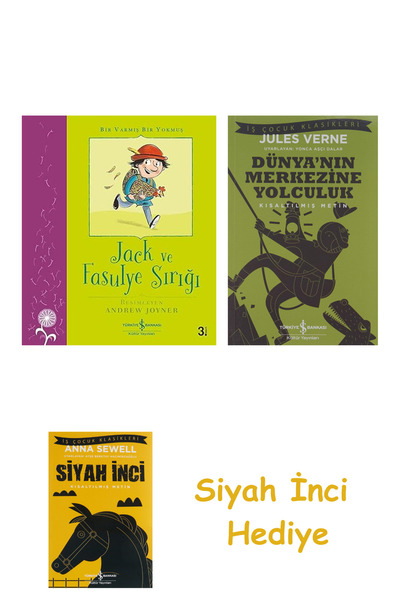 TÜRKİYE İŞ BANKASI KÜLTÜR YAYINLARI Jack ve Fasulye Sırığı: Bir Varmış Bir Yo...
