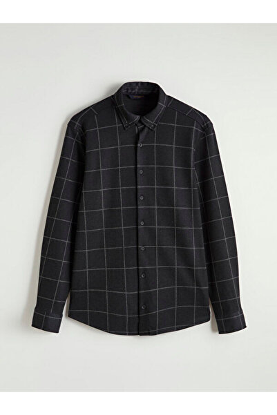 LC Waikiki RMZ GİYİM FARKIYLA Normal Dikim Kareli DesenErkek Gömlek