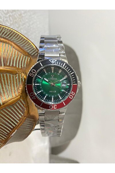 Raymond İÇİ YEŞİL SPOR ERKEK KOL SAATİ