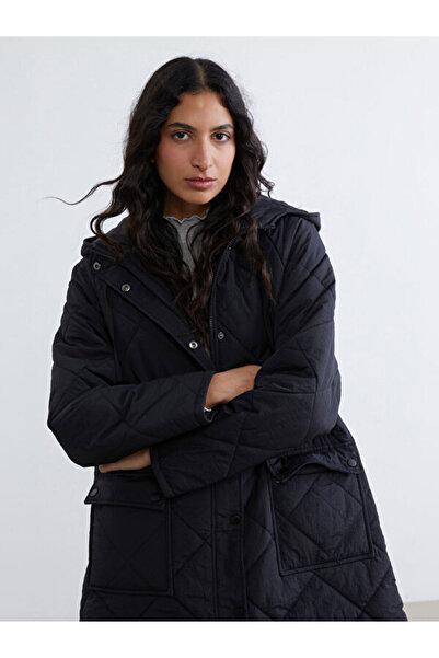 LC Waikiki I Hooded Quilted Women's Puffer Coat from Freezen Store
