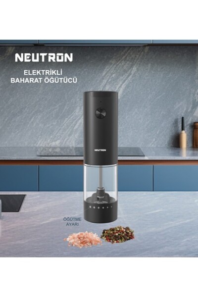 NEUTRON NTL-PG-03 Pilli Baharat Değirmeni