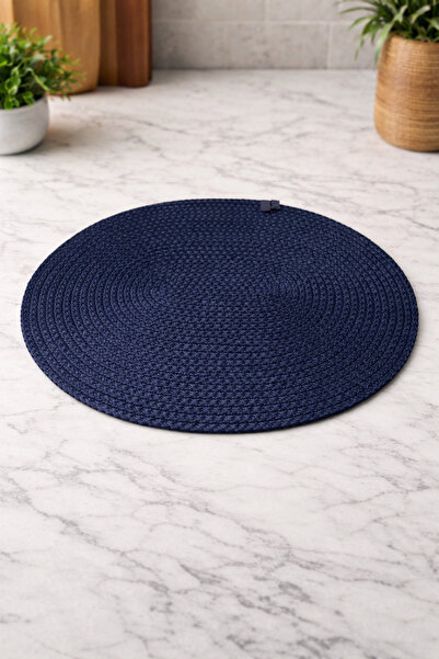 Naspar 6 Pieces Navy Blue Color Oval Plate / American Service Dinnerware Set ...