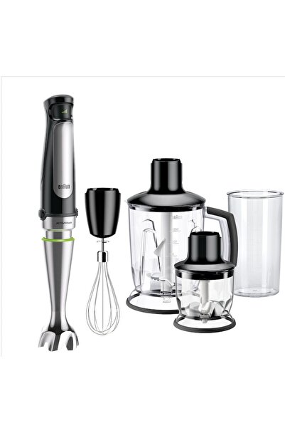 Braun Μίξερ κατακόρυφο MQ7045X, 1000 W, viteza variabila Easy SmartSpeed, Μπλ...