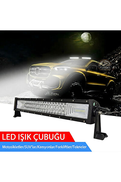 STS Oto Aksesuar Bar Tipi Off Road Led Sis Farı 40 Cm Beyaz