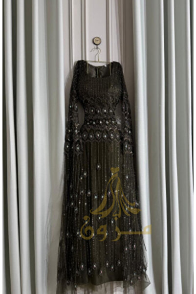 Mazoon Fashion Luxury Emerald Dress