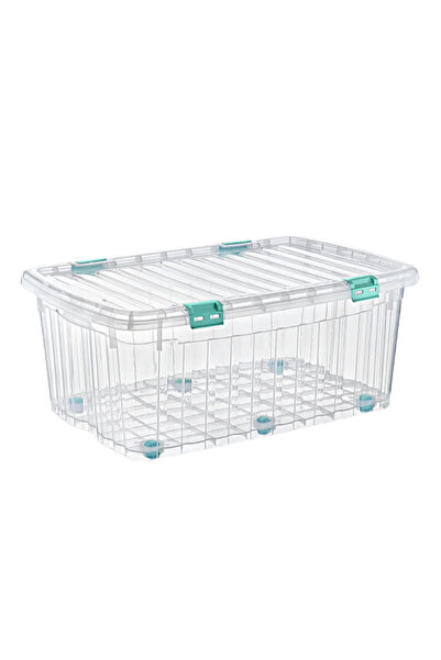 MericLine حاوية تخزين متعددة الاستخدامات بعجلات سعة 90 لتر-E520 (1047)