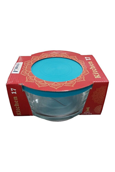 Tuncel Store حاوية تخزين زجاجية 17 سم-70415 (945)