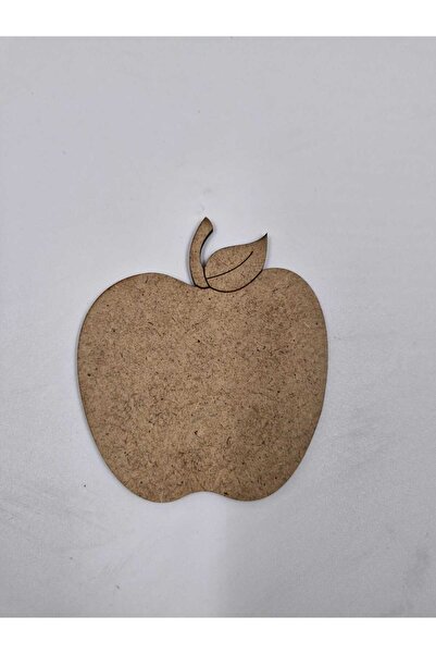 NETWORK ART 1 Adet Ahşap Meyve Sebze Boyama Elma Okul Dıy Etkinlik Aktivite Y...