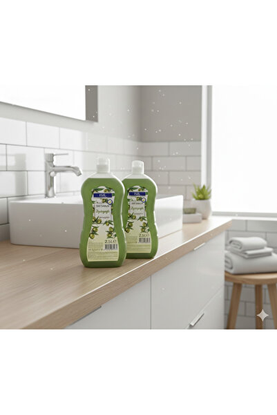 Işıl صابون سائل 2.5 لتر بخلاصة زيت الزيتون 2 قطعة