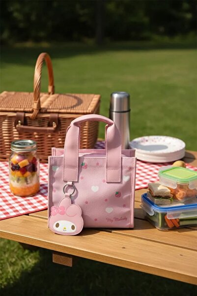 SANRIO Lisanslı My Melody Kare Beslenme Çantası