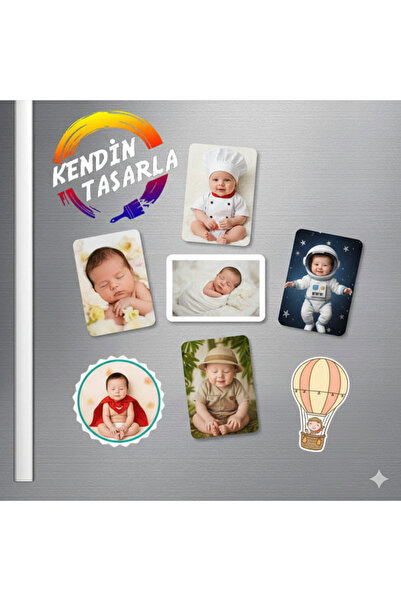 TAVİLOĞLU FOTOĞRAF 6 Adet Manget Fotoğraf Baskısı 5x7 Boyutunda