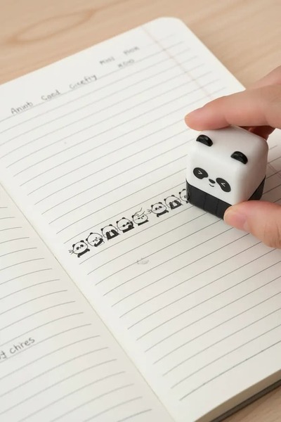 Miniso Cutie Serisi Roller Stamp (Panda)