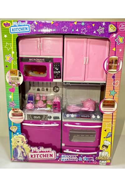 DF ToyShop KAPAKLI OCAKLI VE FIRINLI LÜX MUTFAK SETİ