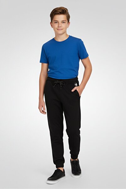 Body Glove Kids Boy 2 Pcs Camouflage Sweatpants, Black