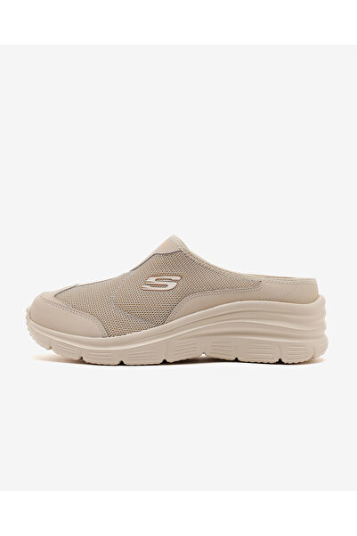 SKECHERS FASHION FIT Kadın Bej Arkası Açık Spor Ayakkabı 12714TK TPE