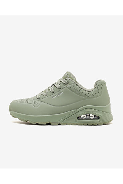 SKECHERS UNO Kadın Haki Sneakers 73690 SAGE