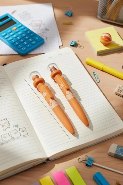 Miniso Mutlu Fırın Serisi Manzara Jel Kalem (0,5 mm, Siyah)