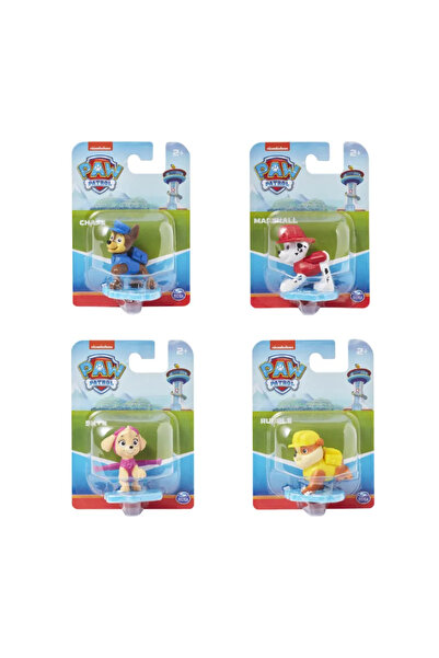 PAW PATROL Set de 4 figurine: Chase, Marshall, Skye, Rubble