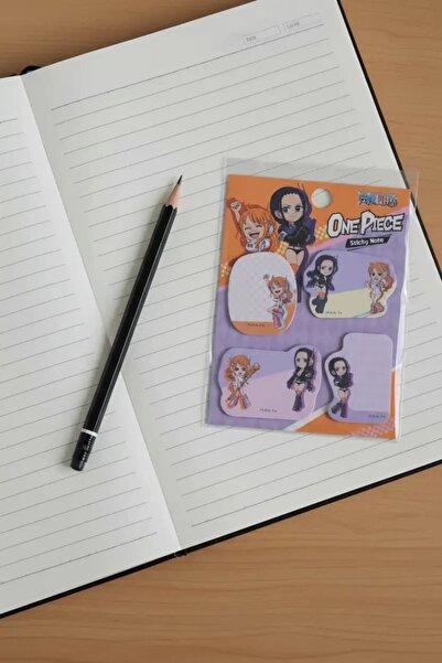 ONE PİECE Miniso Koleksiyonu Mini Figür Yapışkan Not Seti (4 Parça) – Anime T...