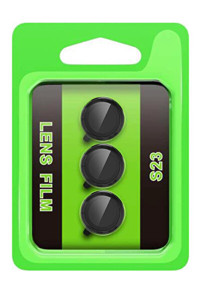 Twin Store مي للواردات ®   عدسة كاميرا جالاكسي إس 23 ريز ميتال - أسود