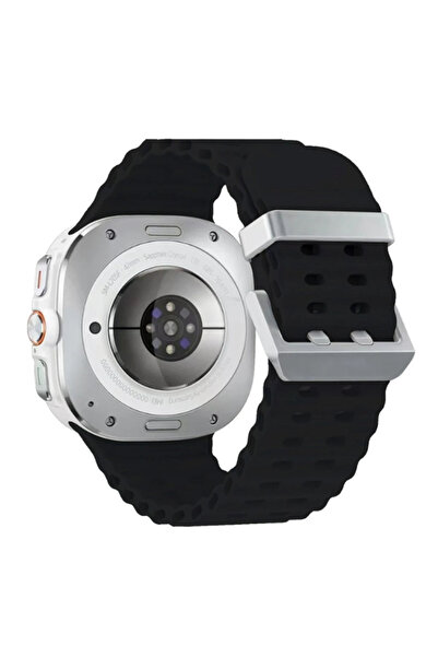 Generic Brand Mey Import ®   Watch 7 Kr417 Rug Silicone Strap - Black