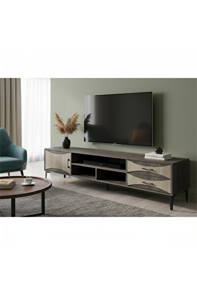 Generic "Grand" Wooden Entertainment Console – 180 cm for a Premium Cinema Ex...