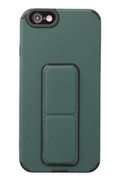 Twin Store مي للواردات ®   حافظة آيفون 6 ميجا ستاند سيليكون - أخضر