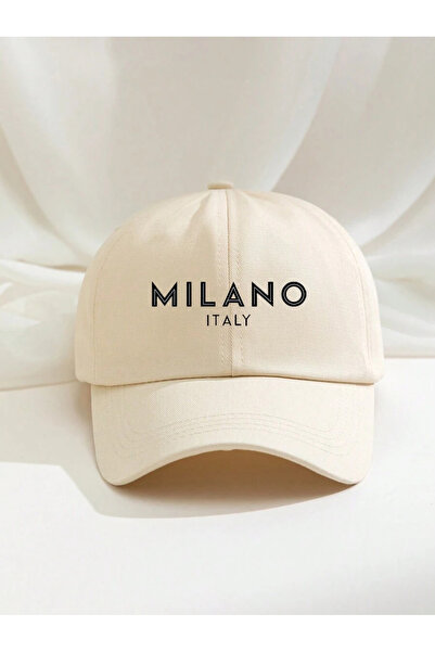 l'eivor قبعة ميلانو المطبوعة ذات الأزرار القابلة للتعديل