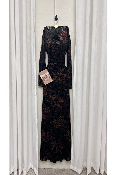 Pure Drsses Soft chiffon floral dress