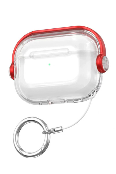 İsmiyle Al شركة زن في للواردات ®   حافظة Airpods Pro 3 (الجيل الثالث) - حمراء...