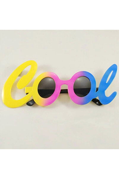 TTT Cool Written Colorful Party Glasses