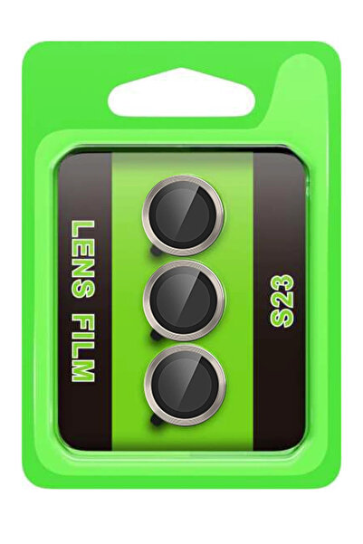 Twin Store مي للواردات ®   عدسة كاميرا جالاكسي إس 23 ريز ميتال - رمادي