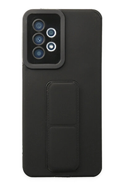 Twin Store ميه للاستيراد ®   حافظة Galaxy A33 5G ميجا ستاند سيليكون - أسود