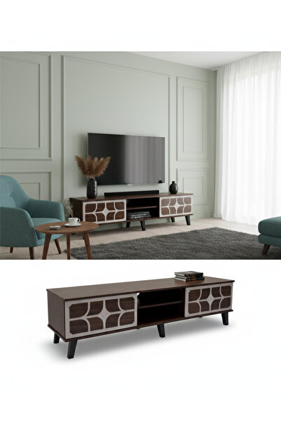 Generic "Grand" Wooden Entertainment Console – 160 cm for a Balanced Cinema E...